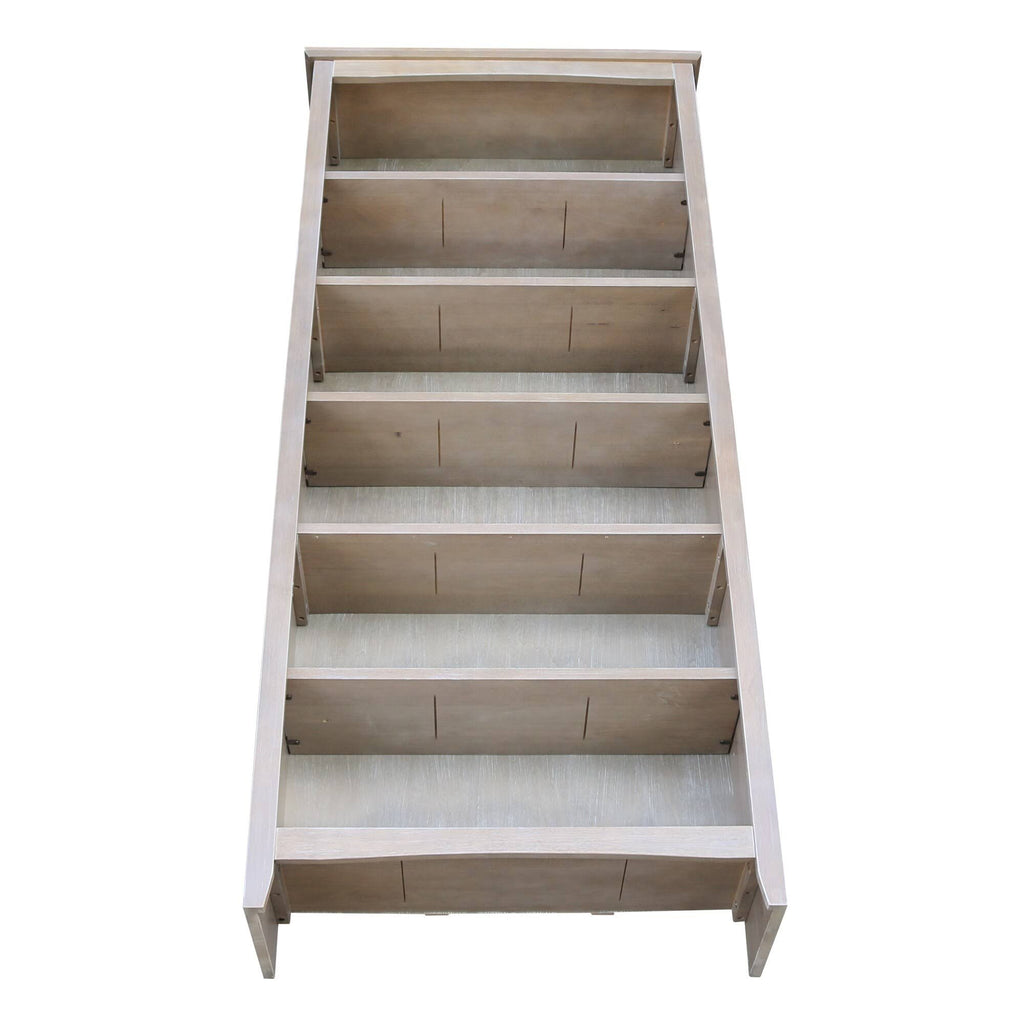 Gray Shaker Bookcase C73761