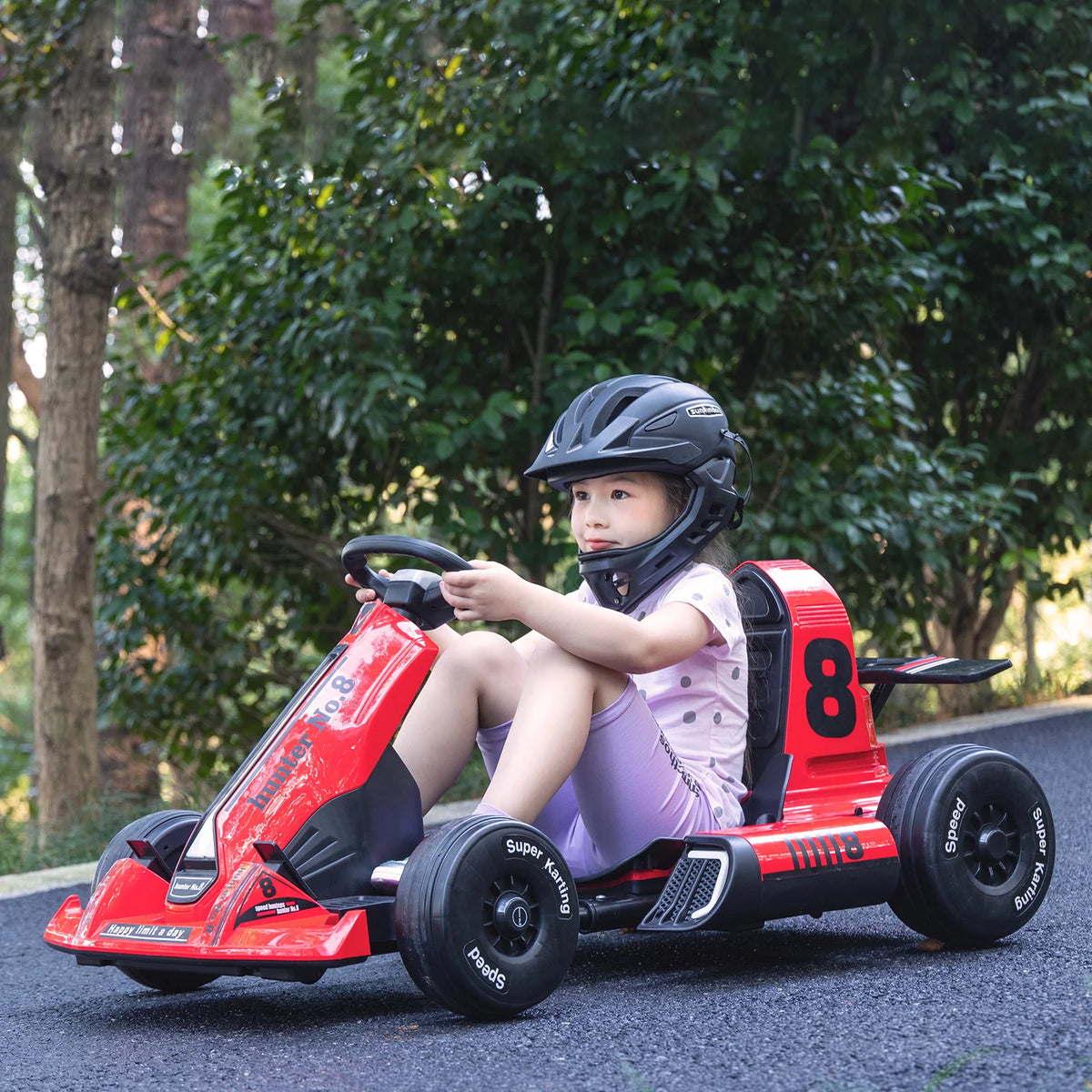 Electric Vehicles Pedal Go Karting Car Ride on Toys 12V L303255