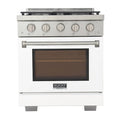 White Propane Gas Range with True Simmer Burners Z826206