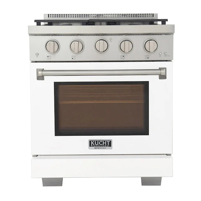 White Propane Gas Range with True Simmer Burners Z826206