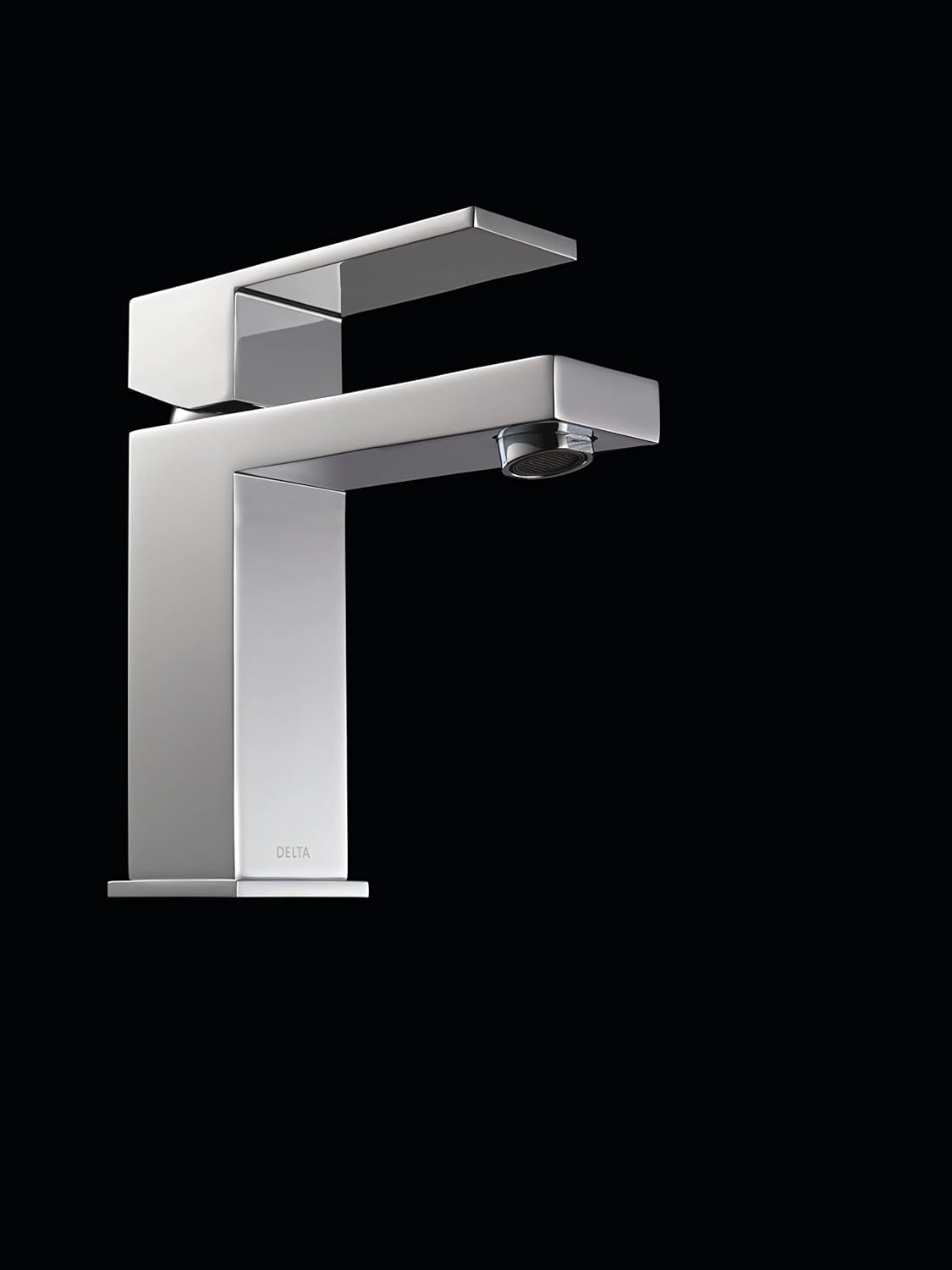 Chrome Single Hole Bathroom Faucet with Drain Assembly G89191
