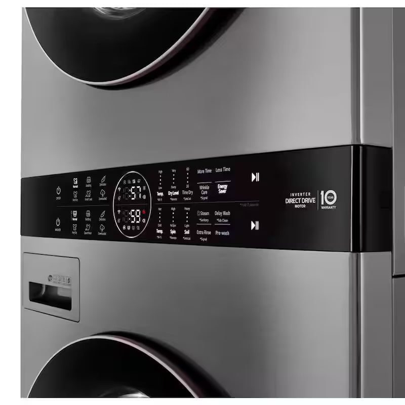 4.5 Cu.Ft. Front Load Washer & 7.4 Cu.Ft. Gas Dryer H10600