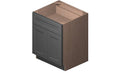 Grey 2 Doors 1 Drawer 1 Shelf Base Cabinet K1871