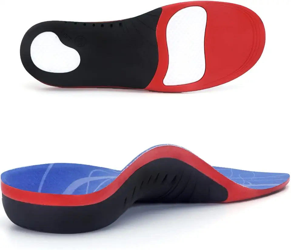 Heavy Duty Support Plantar Fasciitis Arch Support Work Boot Shoe Insole Q96212