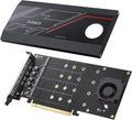 PCIe x16 to M.2 Card with Cooling Fan H52868