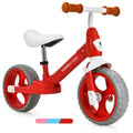 Kids Balance Bike with Feetrests Red A292