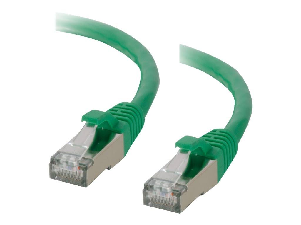 150ft Cat5e Molded Shielded (STP) Network Patch Cable, Green A30559
