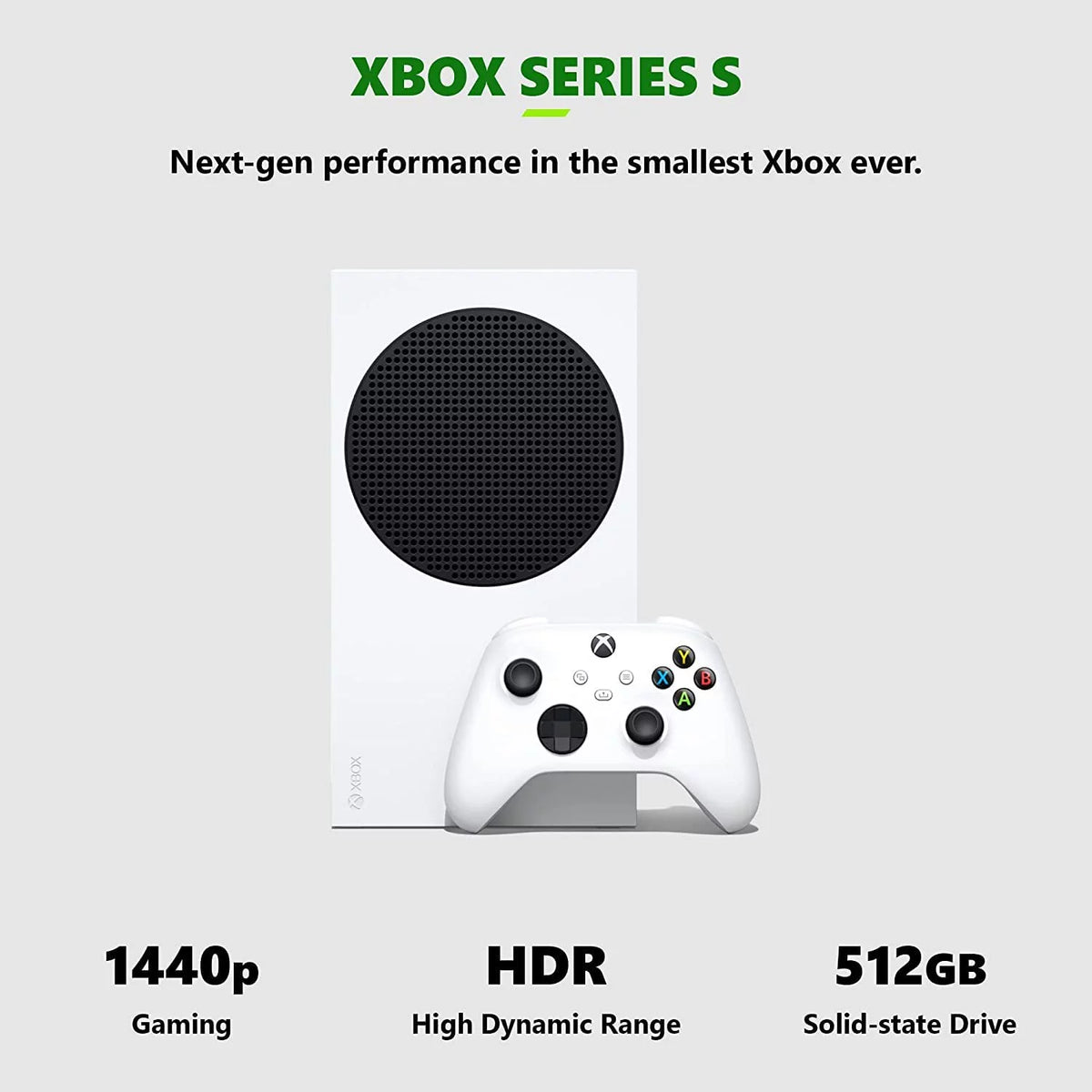 Xbox Series S Console with Wireless Controller V622385