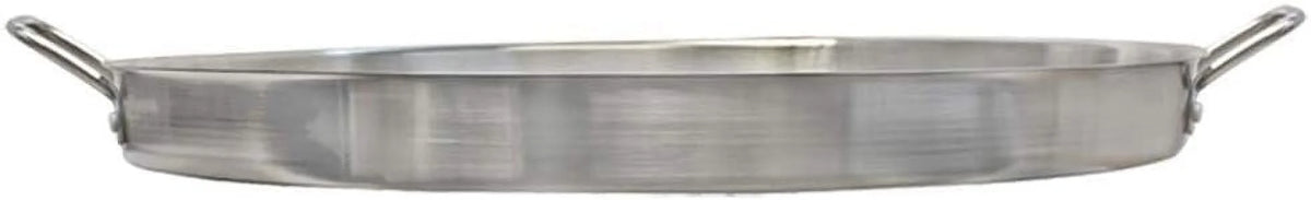 21-3/4" Round Stainless Steel Comal Griddle A49011