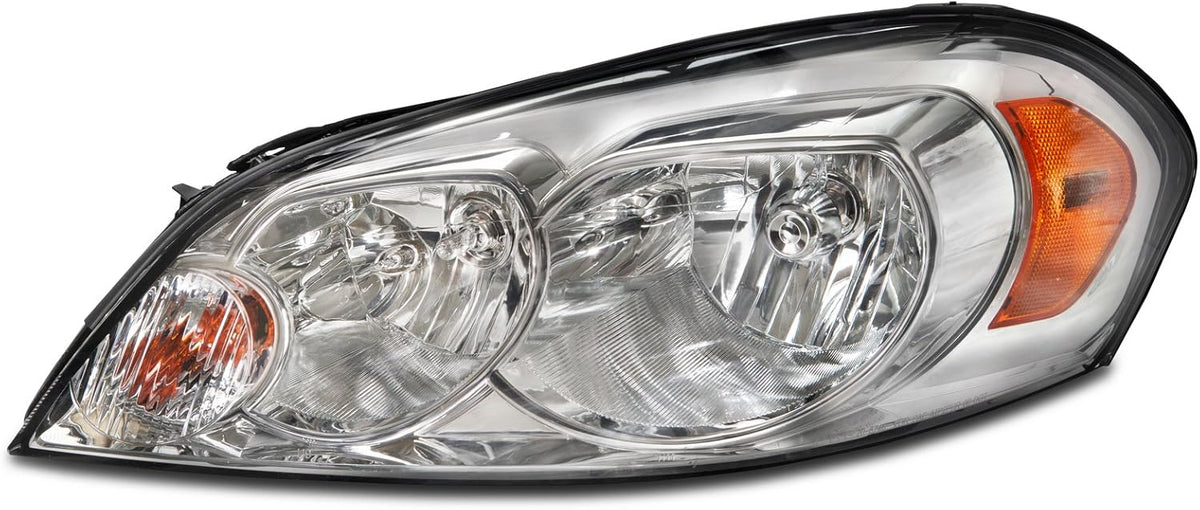 Chrome Housing Halogen Headlight Left Driver Side K539653