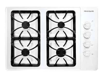 White 4 Burner Gas Cooktop X9517