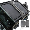 Jeep Wrangler JK Unlimited 4 Door Front & Rear 2 Piece Sun Shade Mesh N39666