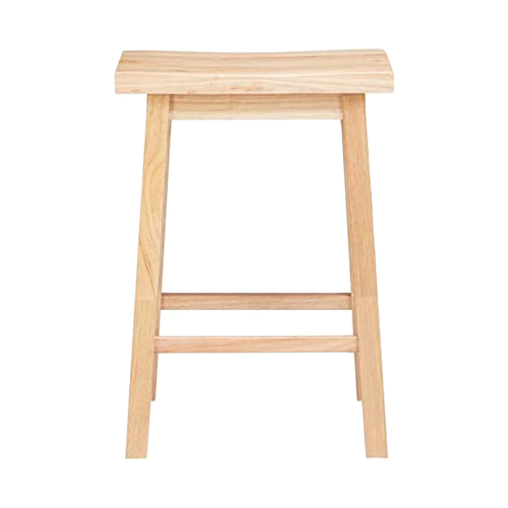 Natural 29In Wood Kitchen Counter Stools 5 Pack B33889