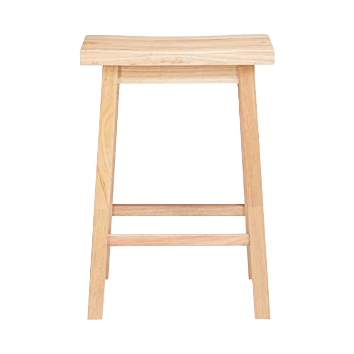Natural 29In Wood Kitchen Counter Stools 5 Pack B33889