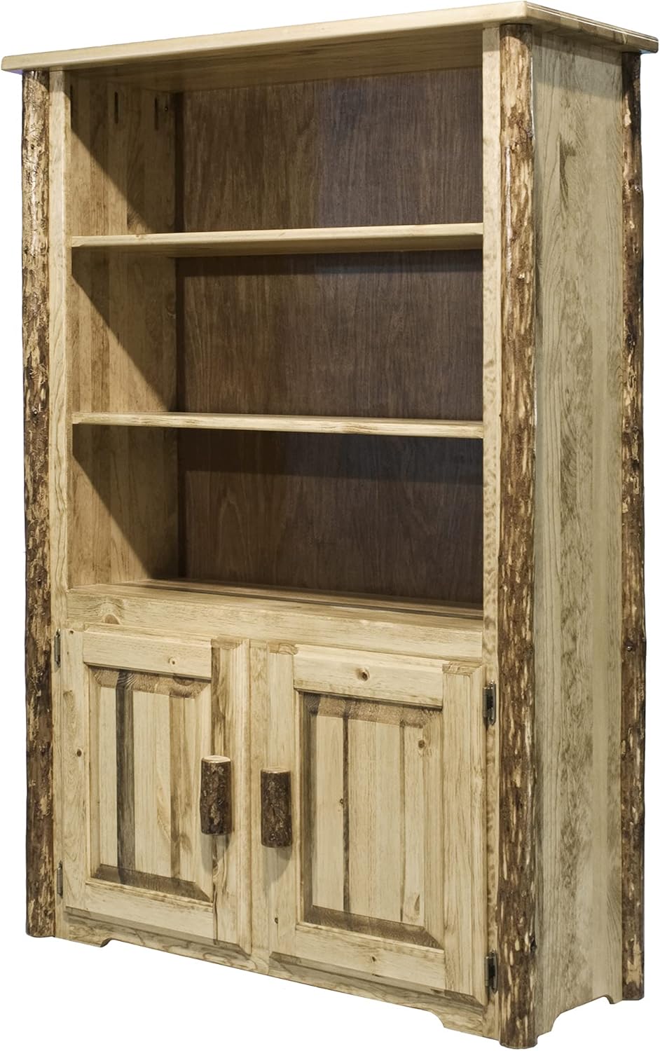 Brown Bookcase with Storage O89875