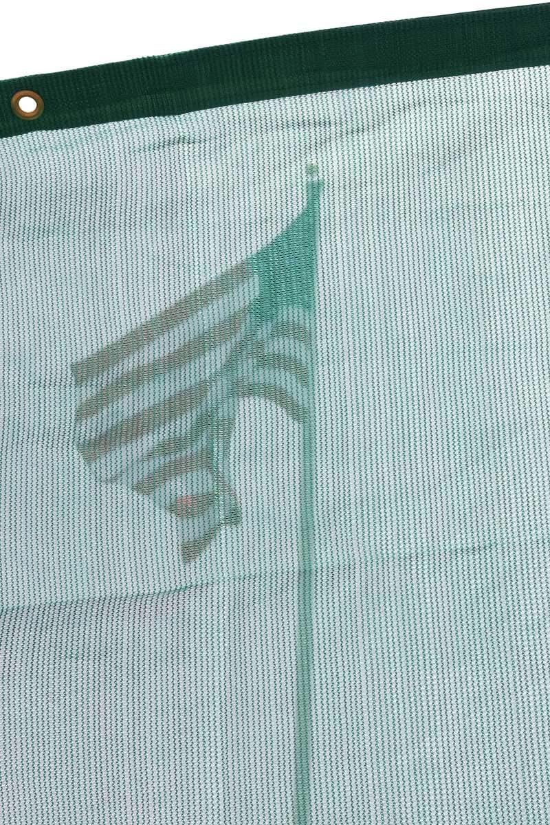 16' x 24' Green Heavy Duty 6 Oz 70% Shade Mesh Tarps with Grommets R43072