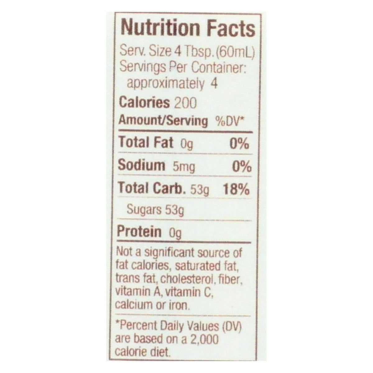 Amber Grade A Maple Syrup Case of 24 8 fl oz O520