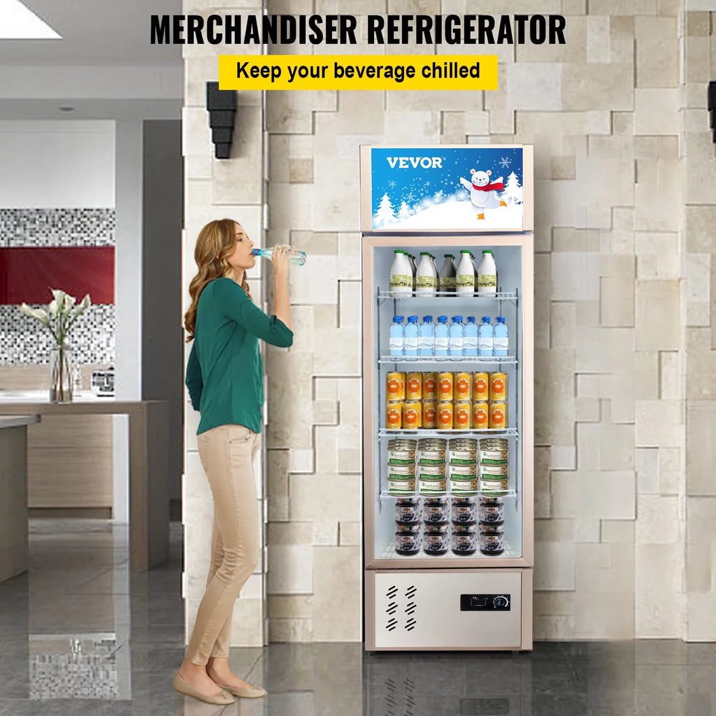 Commercial Refrigerator Glass Door 8 cu.ft. J922787
