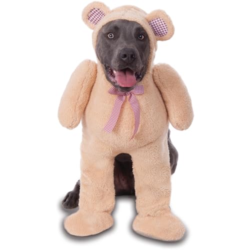 Walking Teddy Bear Pet Costume Large C688652