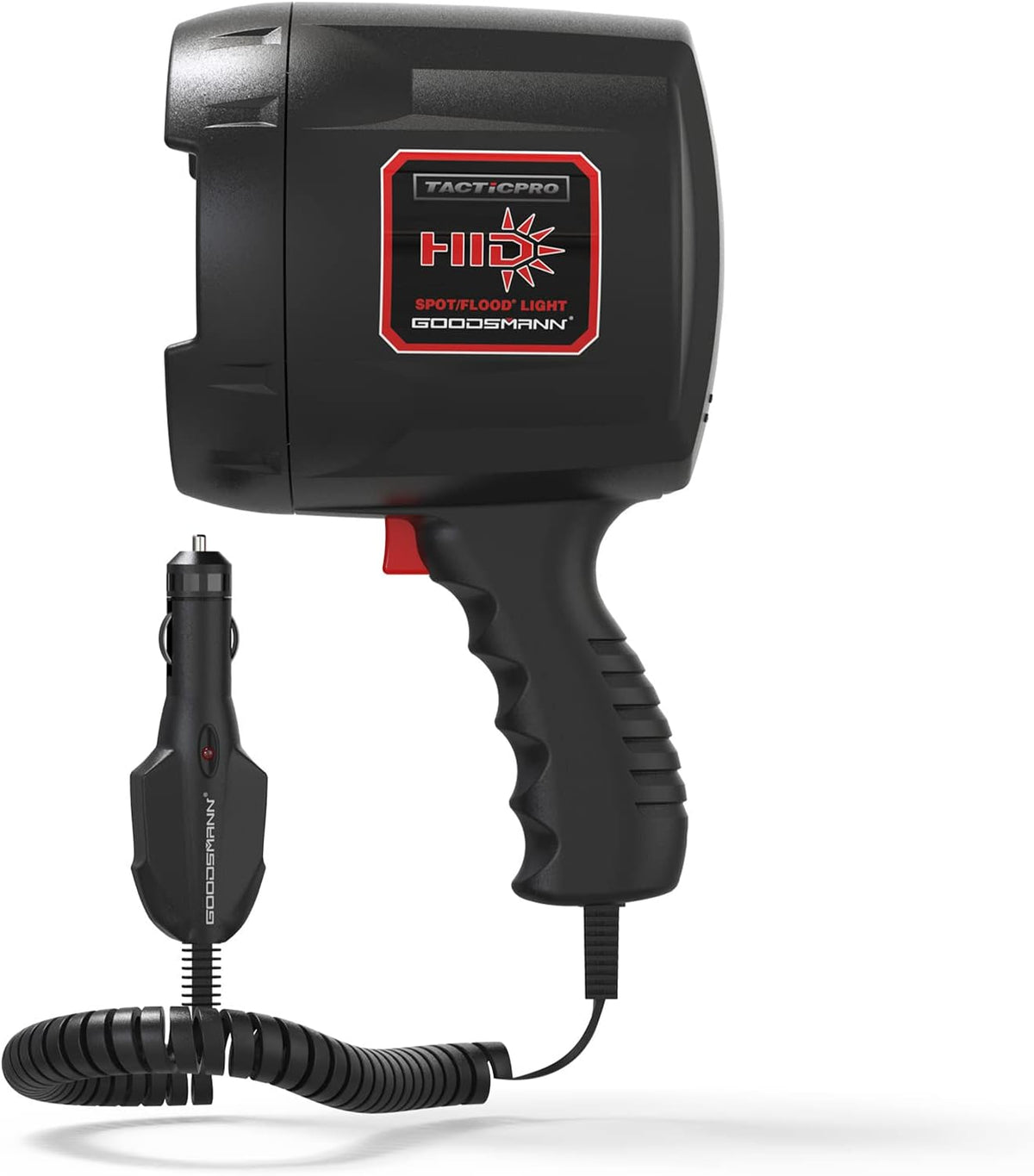 Handheld 2000 Lumen Spotlight Floodlight with 12V Car Charger and Nylon Storage Bag D177847