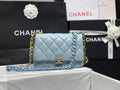 Small Flap Bag Blue U678