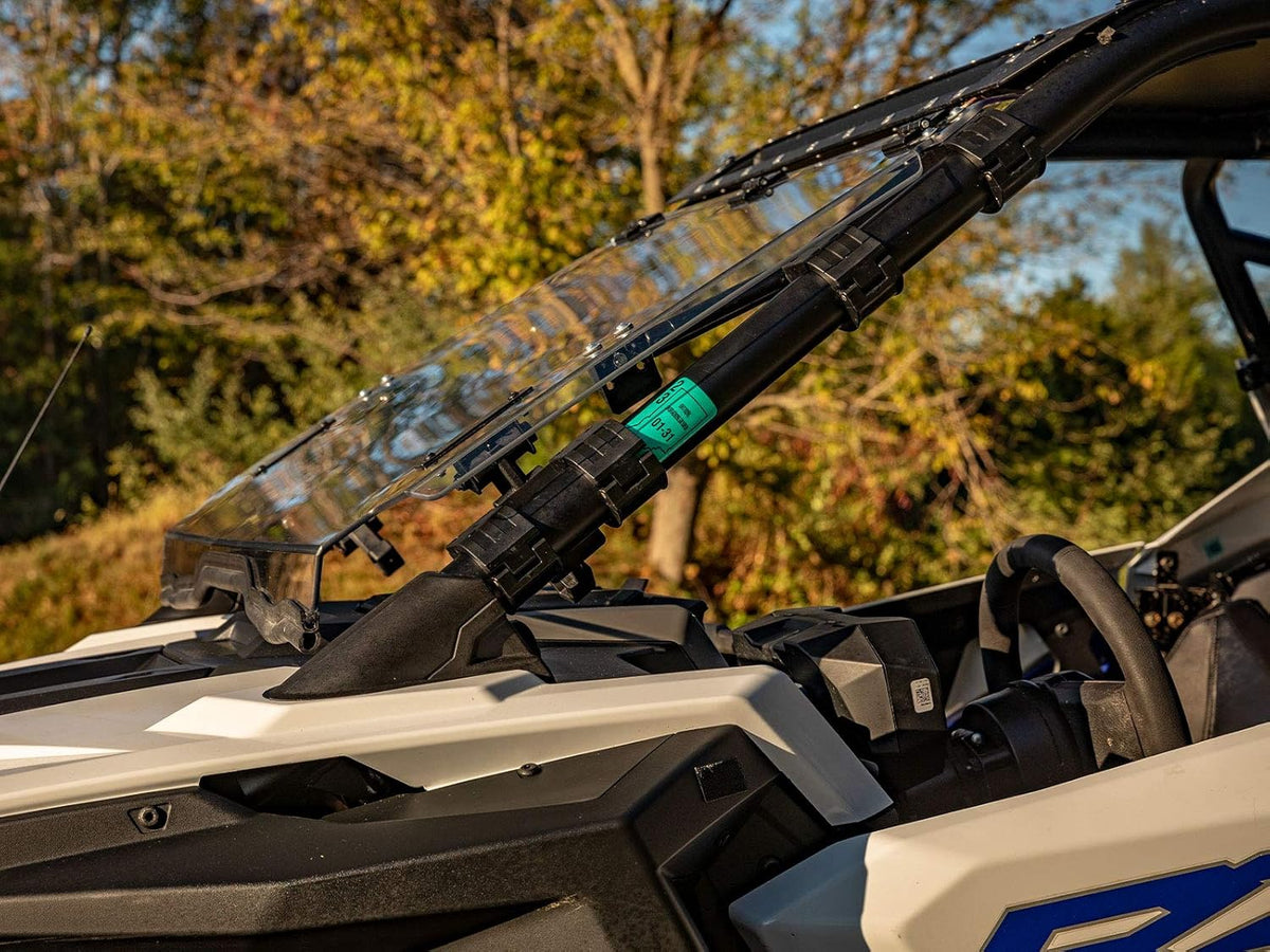 1/4 Polycarbonate Flip UTV Windshield Y77564