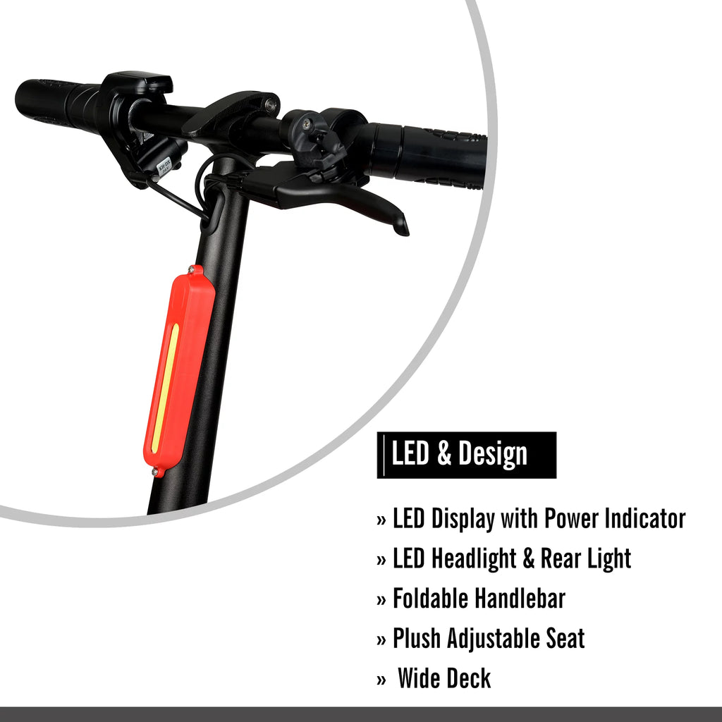 36V 250W Seated Electric Scooter with Basket T355147