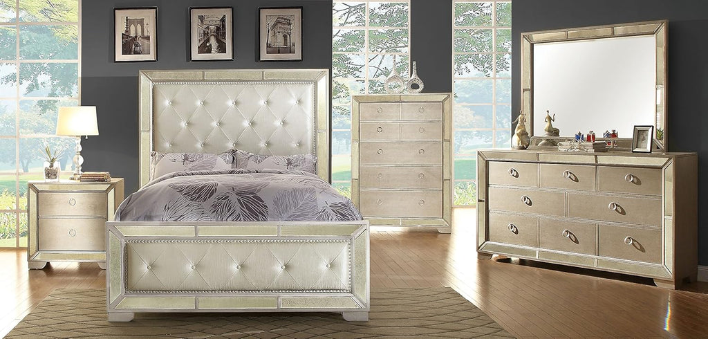 Silver Night Stand V72523