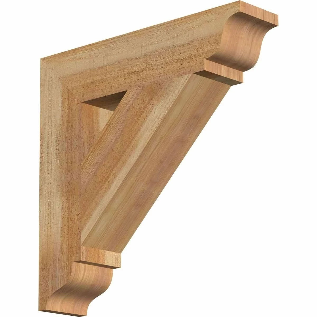 Rough Sawn Bracket, Western Red Cedar I3517