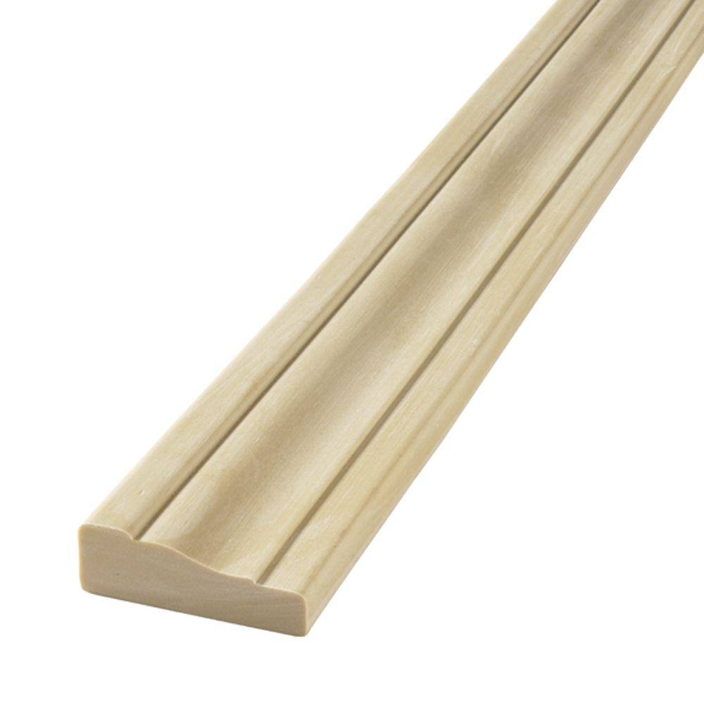 11/16 in. x 2-1/4 in. x 144 in. Polyurethane Flexible Straight Casing O42161