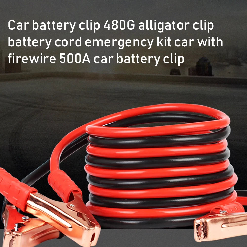 Heavy Duty 500AMP Booster Cables 2.2M E6089