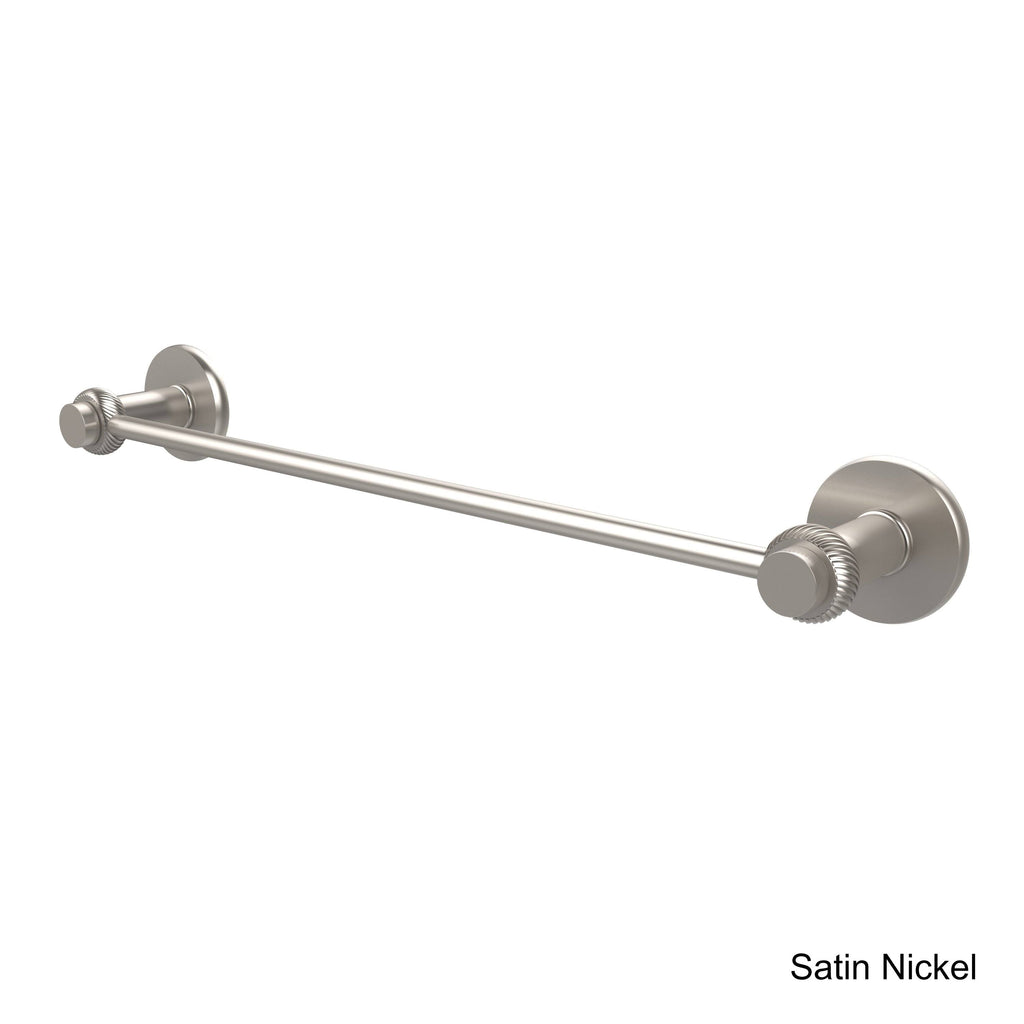 36 in. Towel Bar with Twist Accent Brushed Bronze D420567