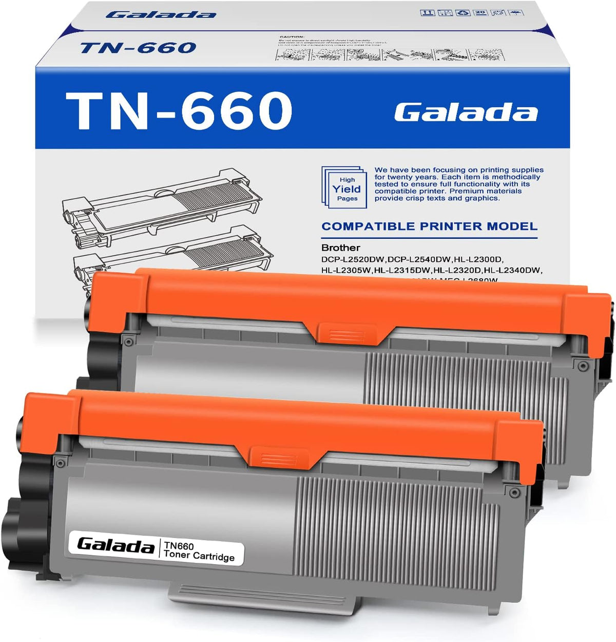 Compatible Toner Cartridge Replacement 2 Pack C2617