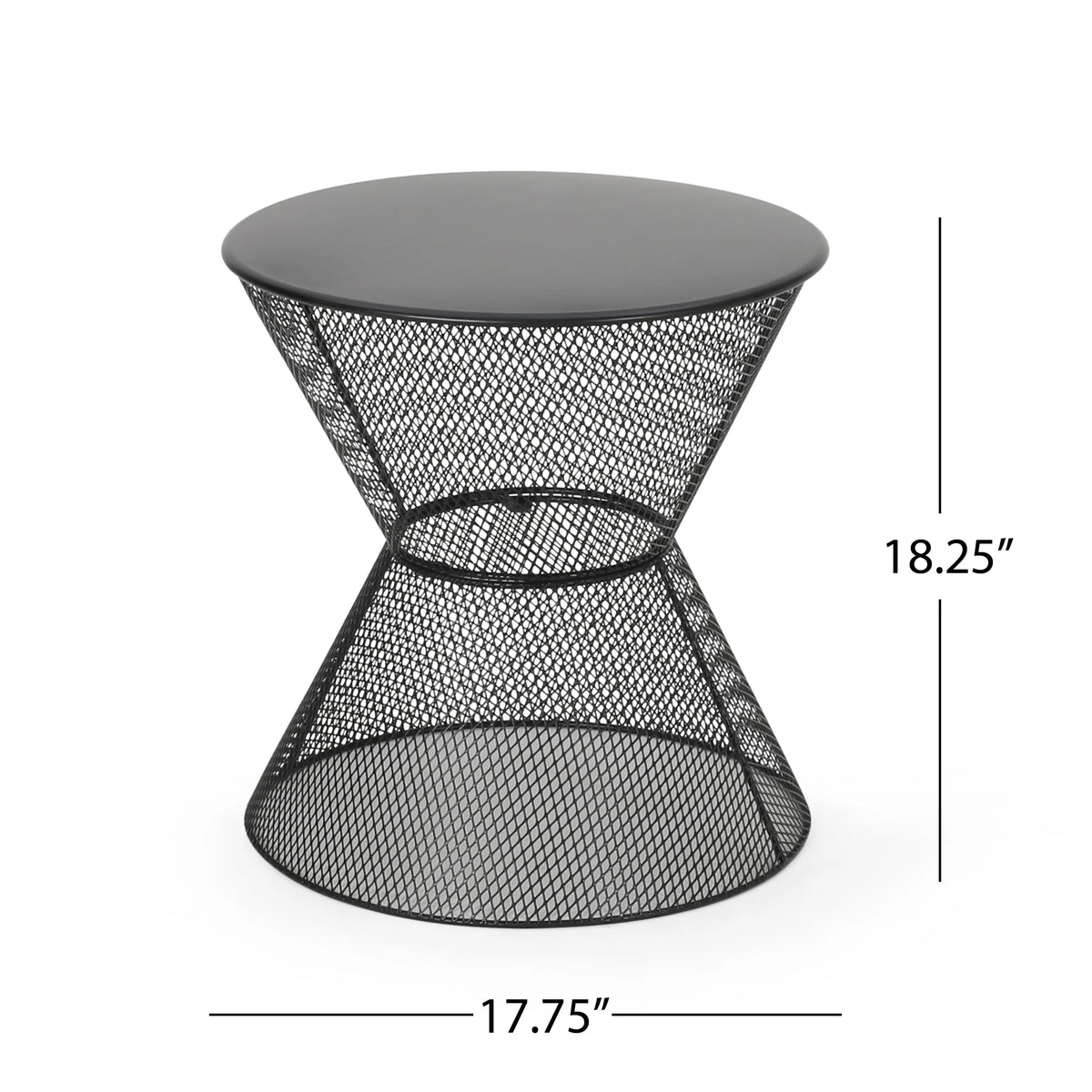 Modern Outdoor Side Table Navy Blue T9433