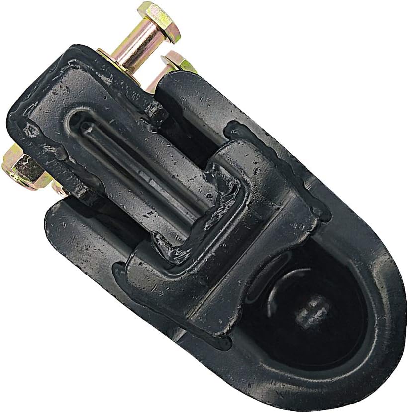 2-5/16" Adjustable Trailer Coupler with Trigger Latch, Black, Pack of 2 U76985