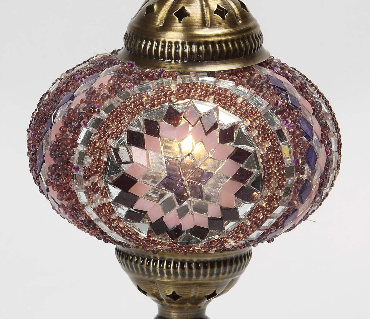 Handmade Turkish 7 Globes Mosaic Wall Light K795294