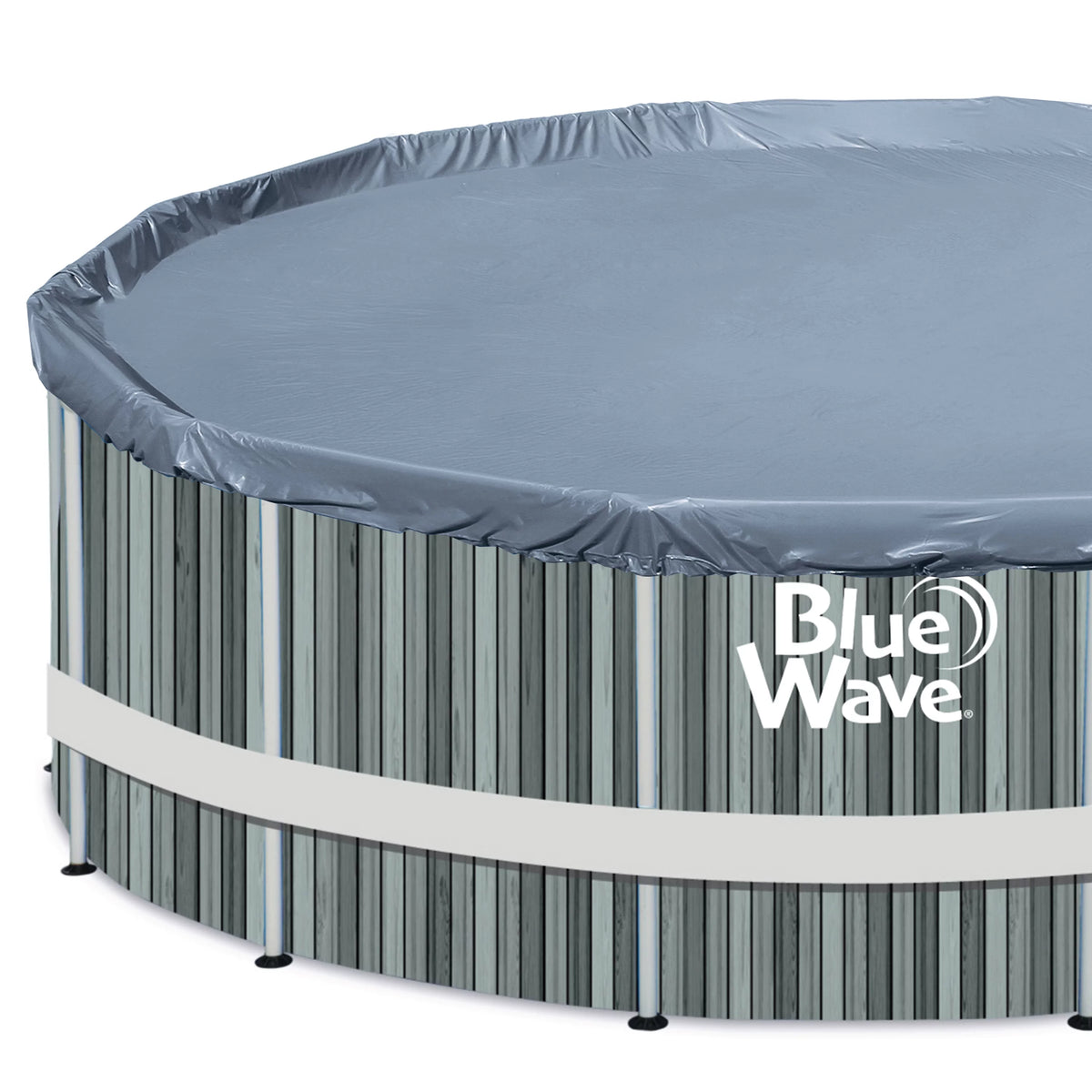 15-ft Round 48-in Deep Above Ground Swimming Pool with Cover F5774