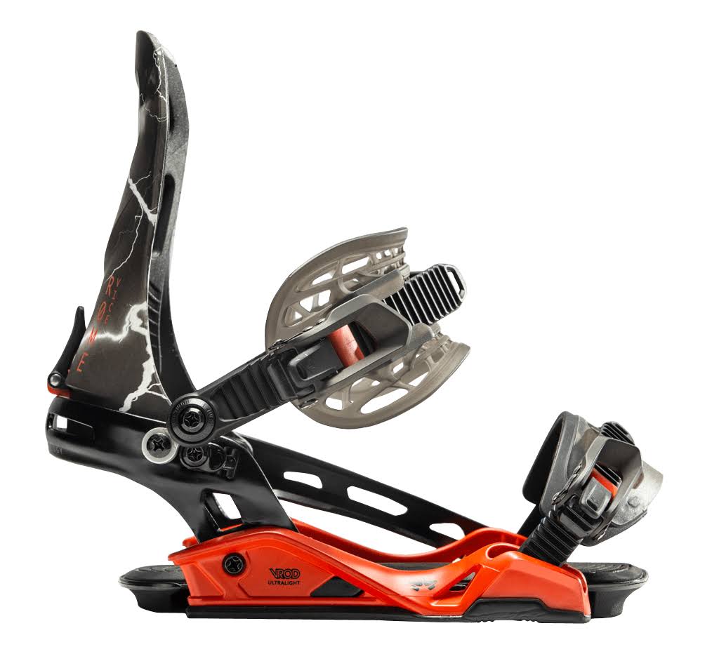Black Snowboard Bindings K906