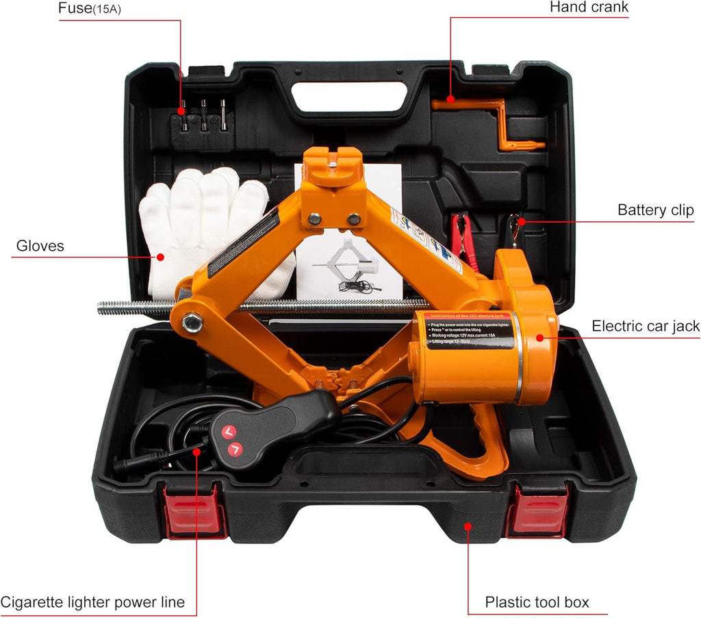 2 Ton Electric Car Jack Pack of 2 R787