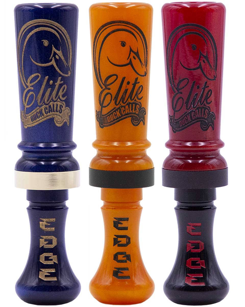 Flat Black Double Reed Duck Call O760