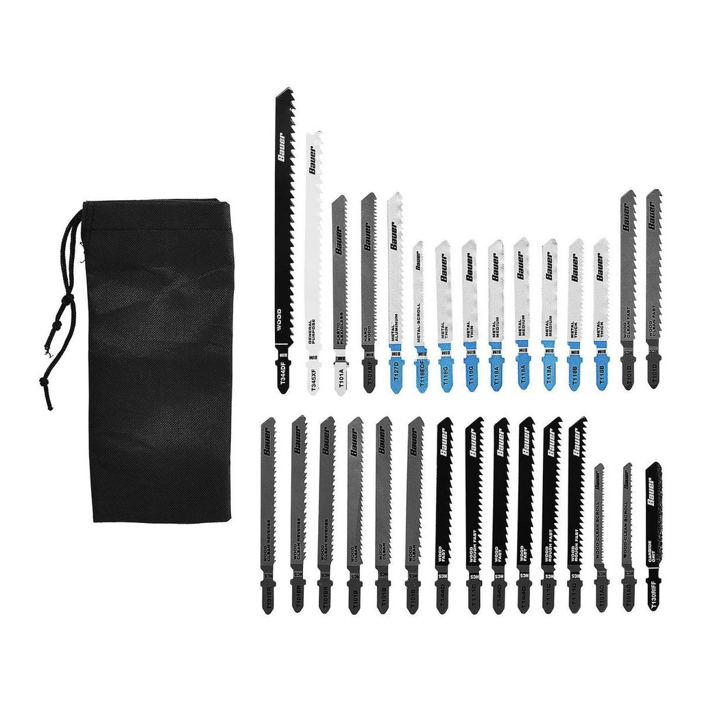 T-Shank Jig Saw Blade Set, 30-Piece I455