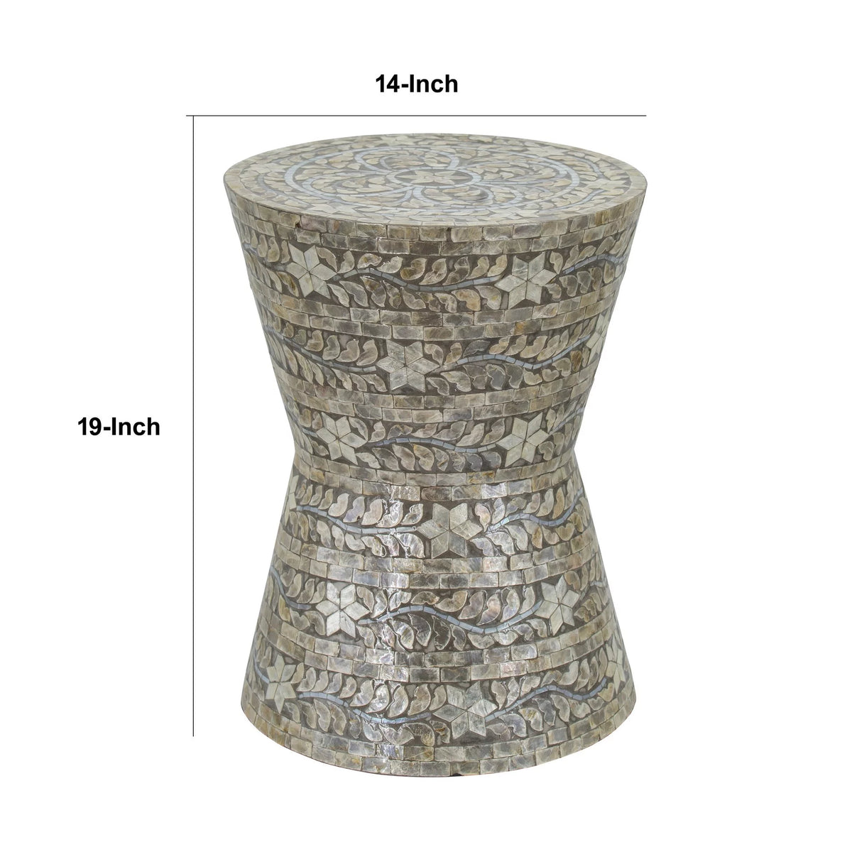 19 Inch Accent Table Stool I4443