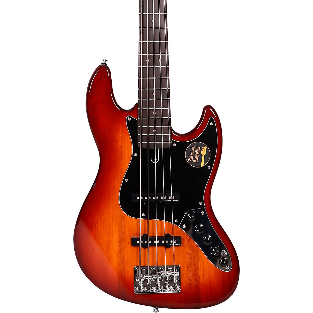 Tobacco Sunburst 5-String Bass K33476