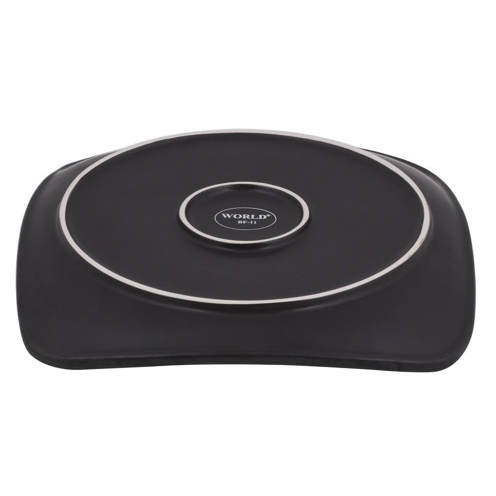 12/Case Square Stoneware Plate A474889