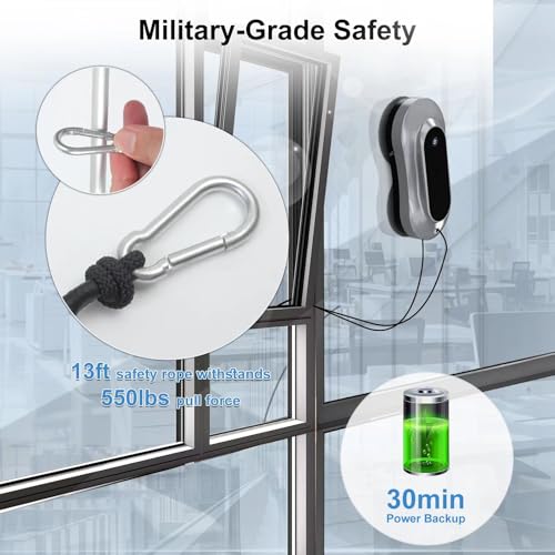 Smart Robot Window Cleaner with Auto Water Spray Z999