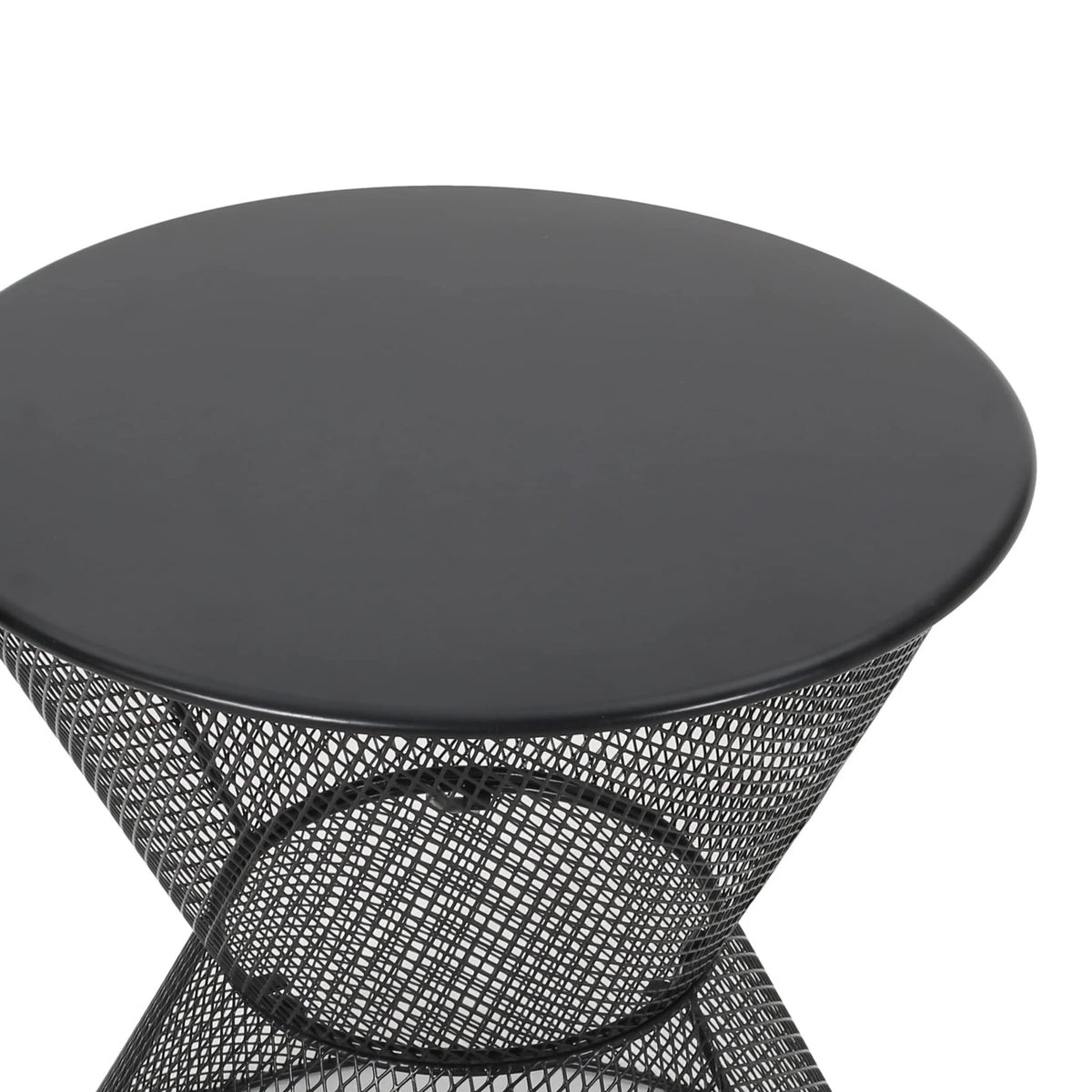 Modern Outdoor Side Table Navy Blue T9433