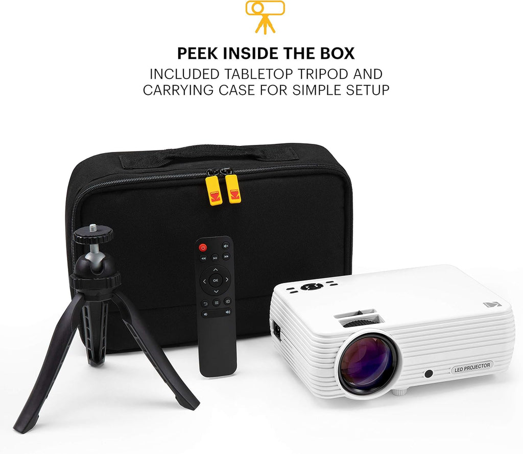 Compact Home Theater Projector with 1080p Compatibility H39619
