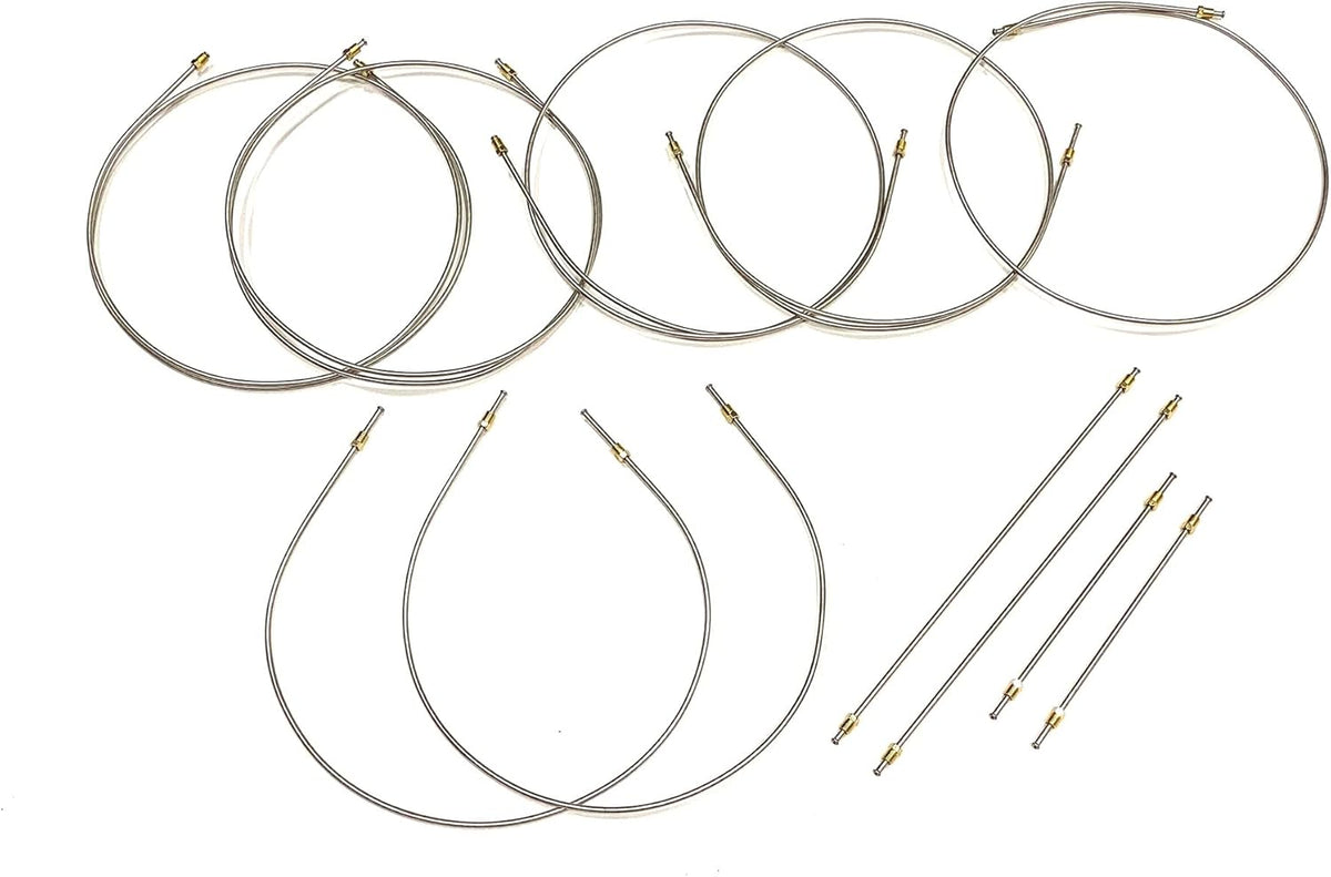 Stainless Steel Brake Line Kit, Pack of 2 M97662