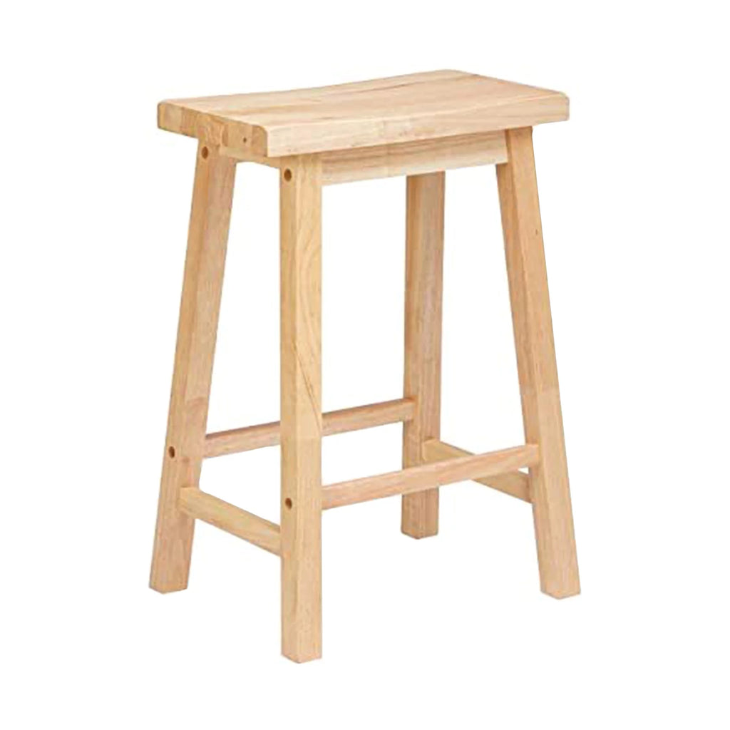 Natural 29In Wood Kitchen Counter Stools 5 Pack B33889