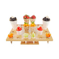 36 Slots Bamboo Cone Stand M632